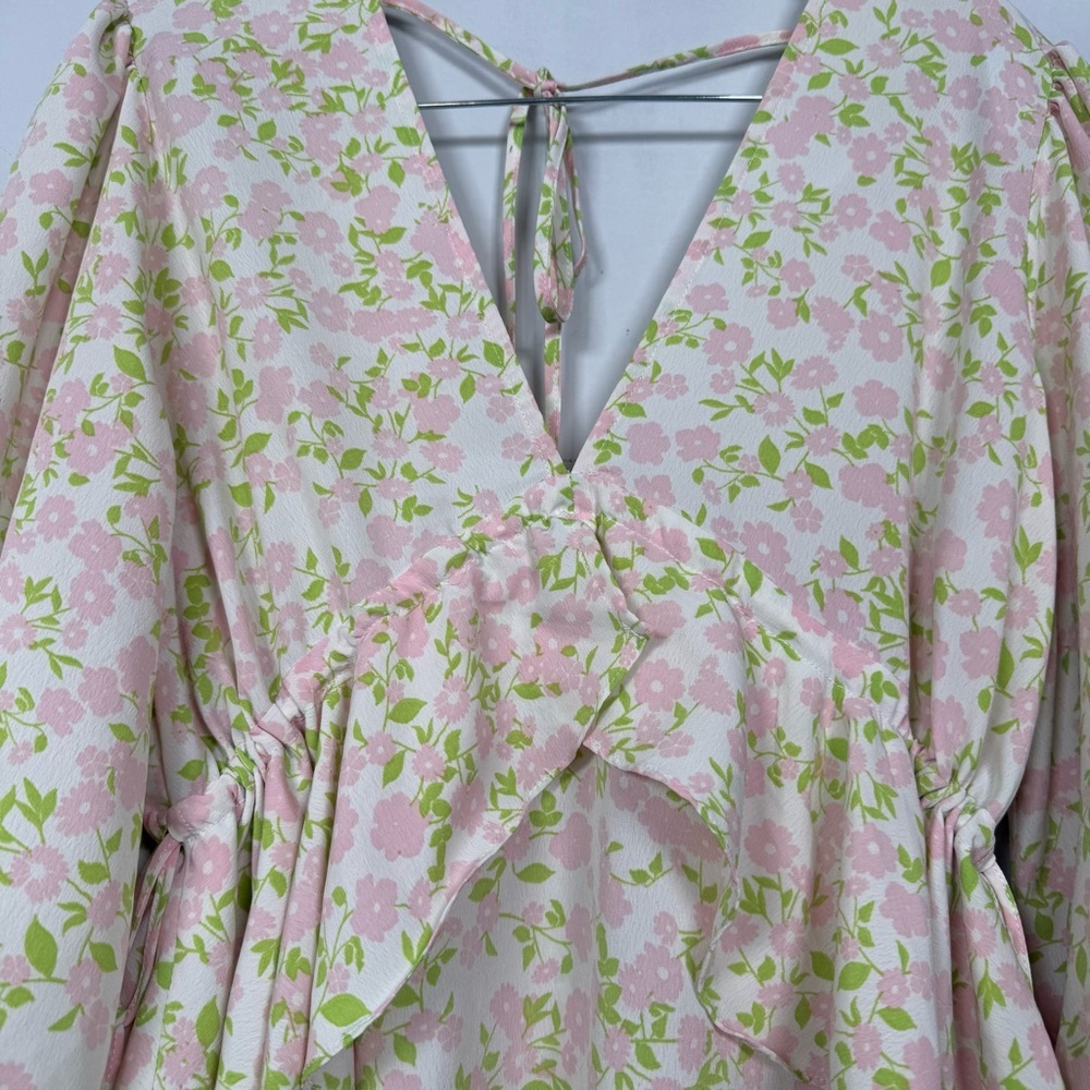 Topshop Light Floral Maxi Dress, Size 6, Great Condition - Picture 7 of 16